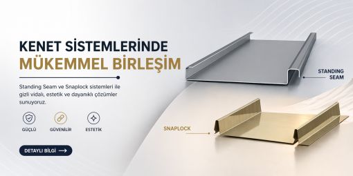  Standing seam ve snaplock çatı sistemleri için makine ve ekipman çözümleri sunuyoruz. Bu alanda kullanılan profilleme makineleri, standing seaming çözümleri, ayakta dikiş ve dikiş kapatma makineleri ile uygulamayı destekleyen sistemler üzerine yoğunlaşıyoruz.